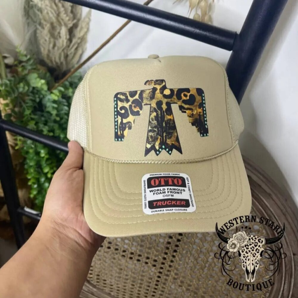 Leopard Freebird Trucker Hat